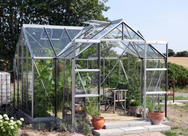 Vitavia Sirius 13 m2 kasvihuone + sokkeli, alu