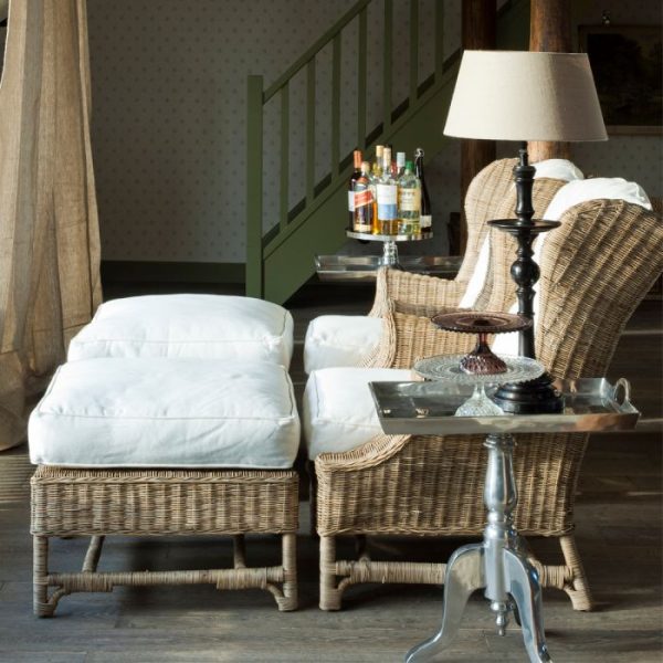 Riviera Maison Nicholas Wing Chair jalkarahi - Image 2