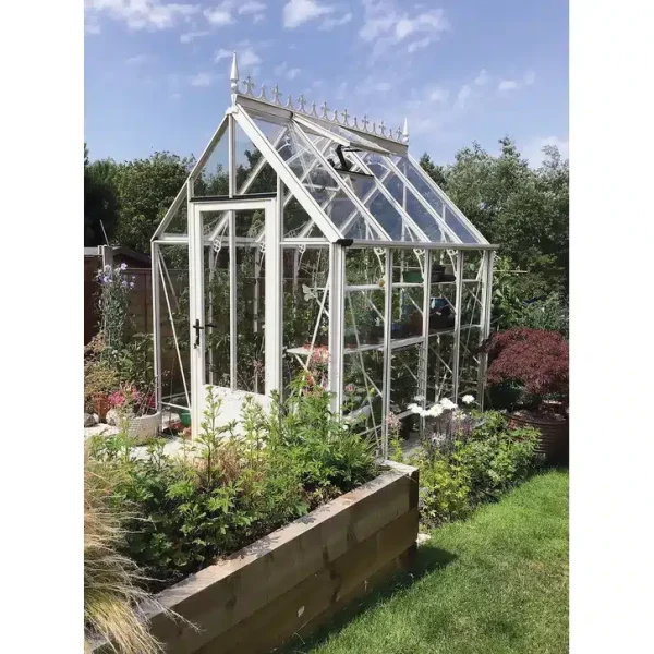 Robinsons Repton 5,19 - 7,64 m2 kasvihuone - 6,41 m², Heritage white
