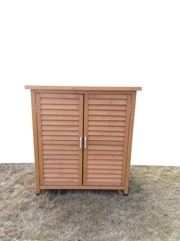 Puutarhatarvikkeiden kaappi terassiin 87x40x95cm