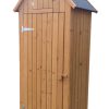 Puutarhatarvikkeiden kaappi terassille - Image 4