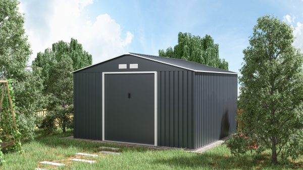 Puutarhavaja 3300x3090mm (10,2m2) harmaa