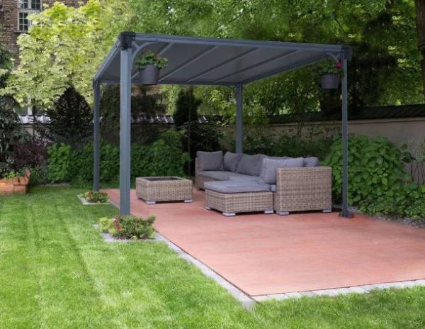 PIHA paviljonki Palram-Canopia Milano 3000, 3x3m