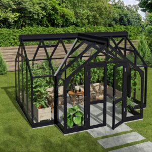 LÄHE T-kasvihuone NT1  3,8 x 4,6 m / 16,2 m²