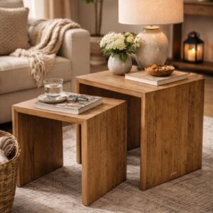 Rivièra Maison Sant Mateu End Table S/2